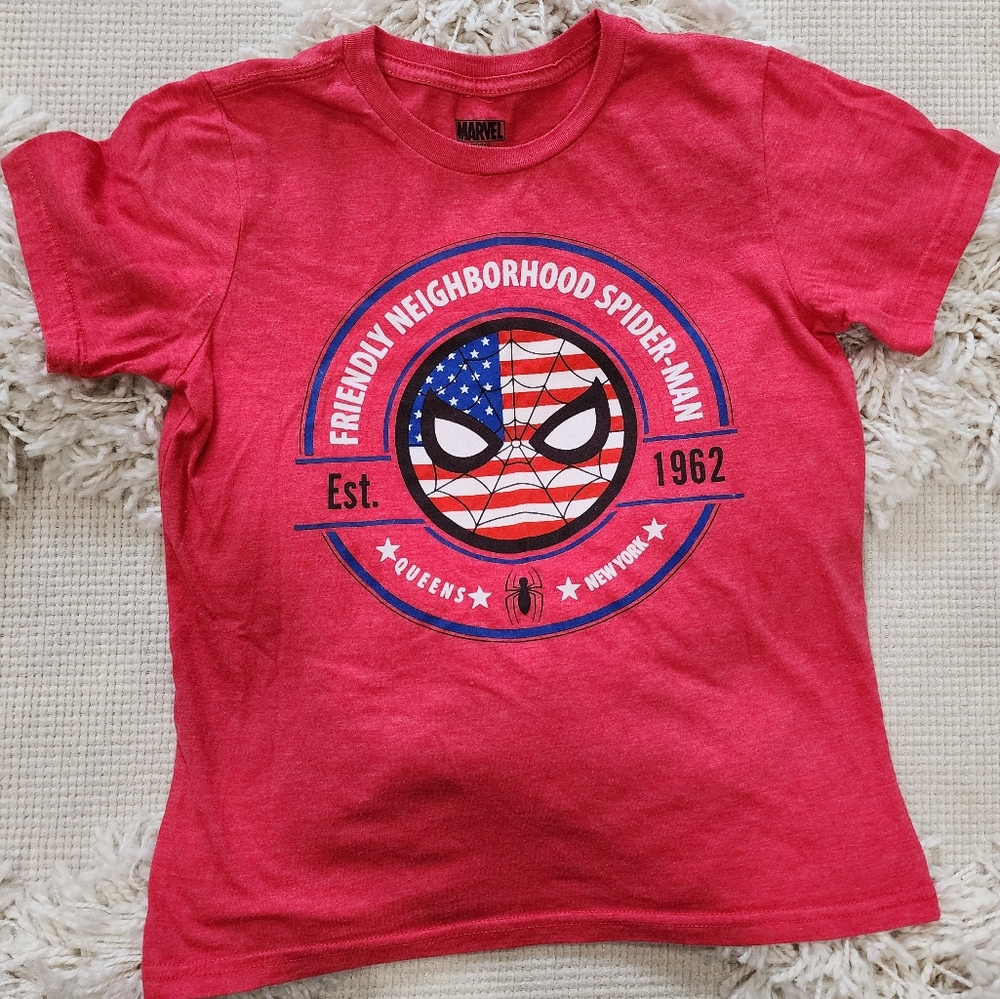 🕷 Marvel, Kids Medium, SpiderMan Graphic Tshirt